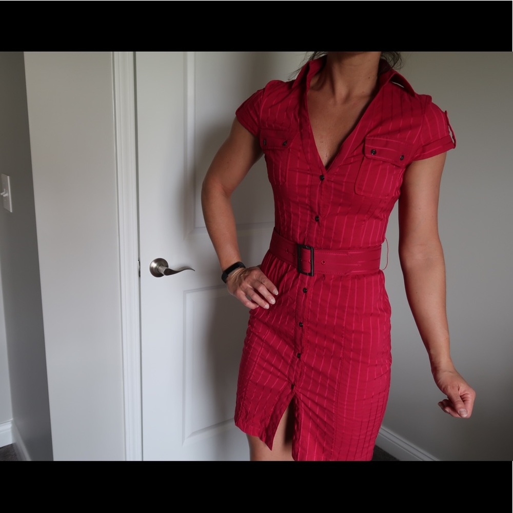 Express Design Studio button down dress